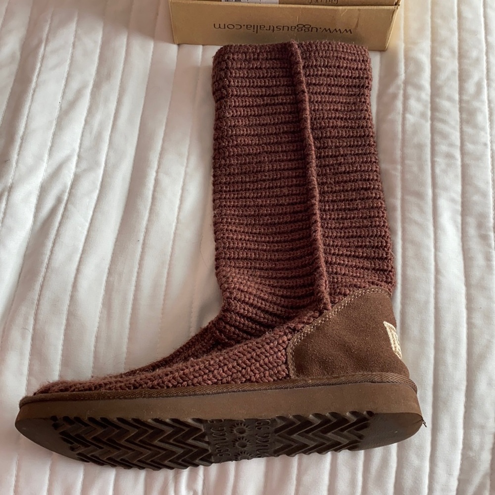 UGG crochet tall boot